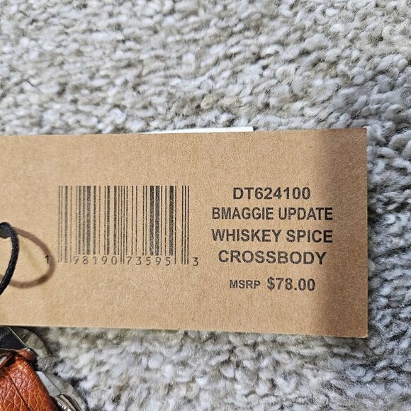 STEVE MADDEN BMAGGIE UPDATE SLEEK AND SLIM CROSSBODY- WHISKEY SPICE - NEW W/TAGS - Picture 6 of 7